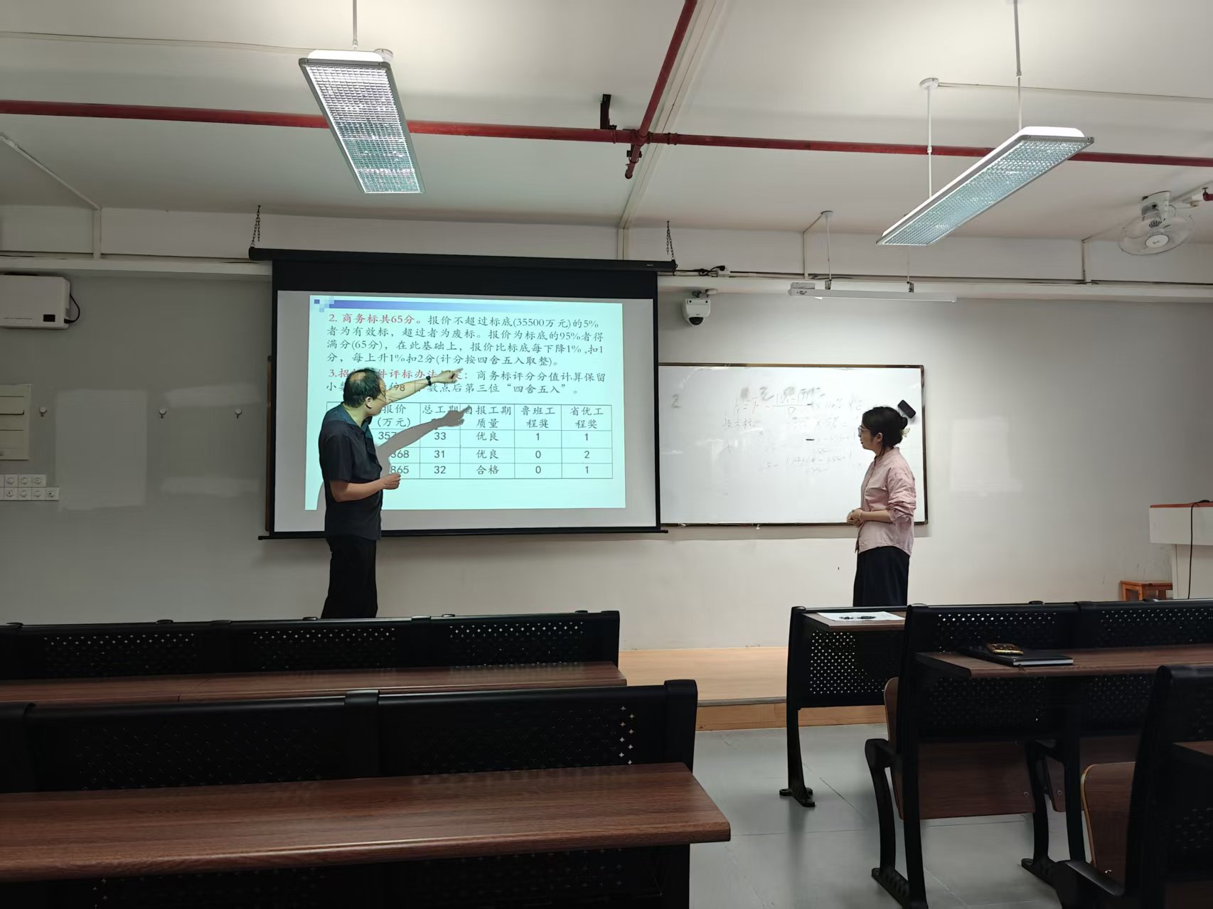 图2 领导深入点评，提出建议