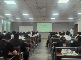 城建与资源勘探学院思政第一课顺利进行！