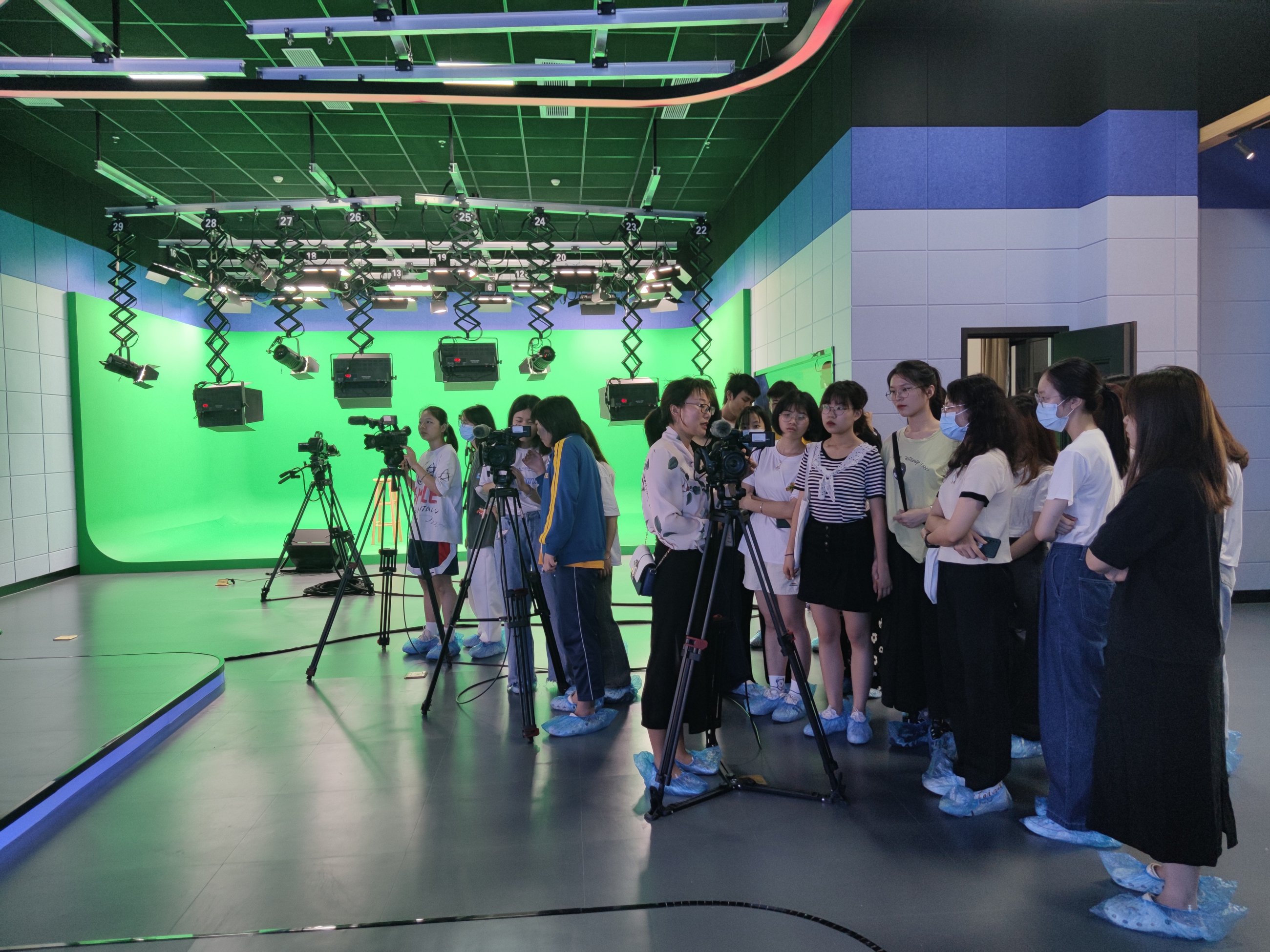 电视摄像课 &nbsp;实践