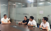 广州华立学院传艺学部走访广州亮的科技有限公司