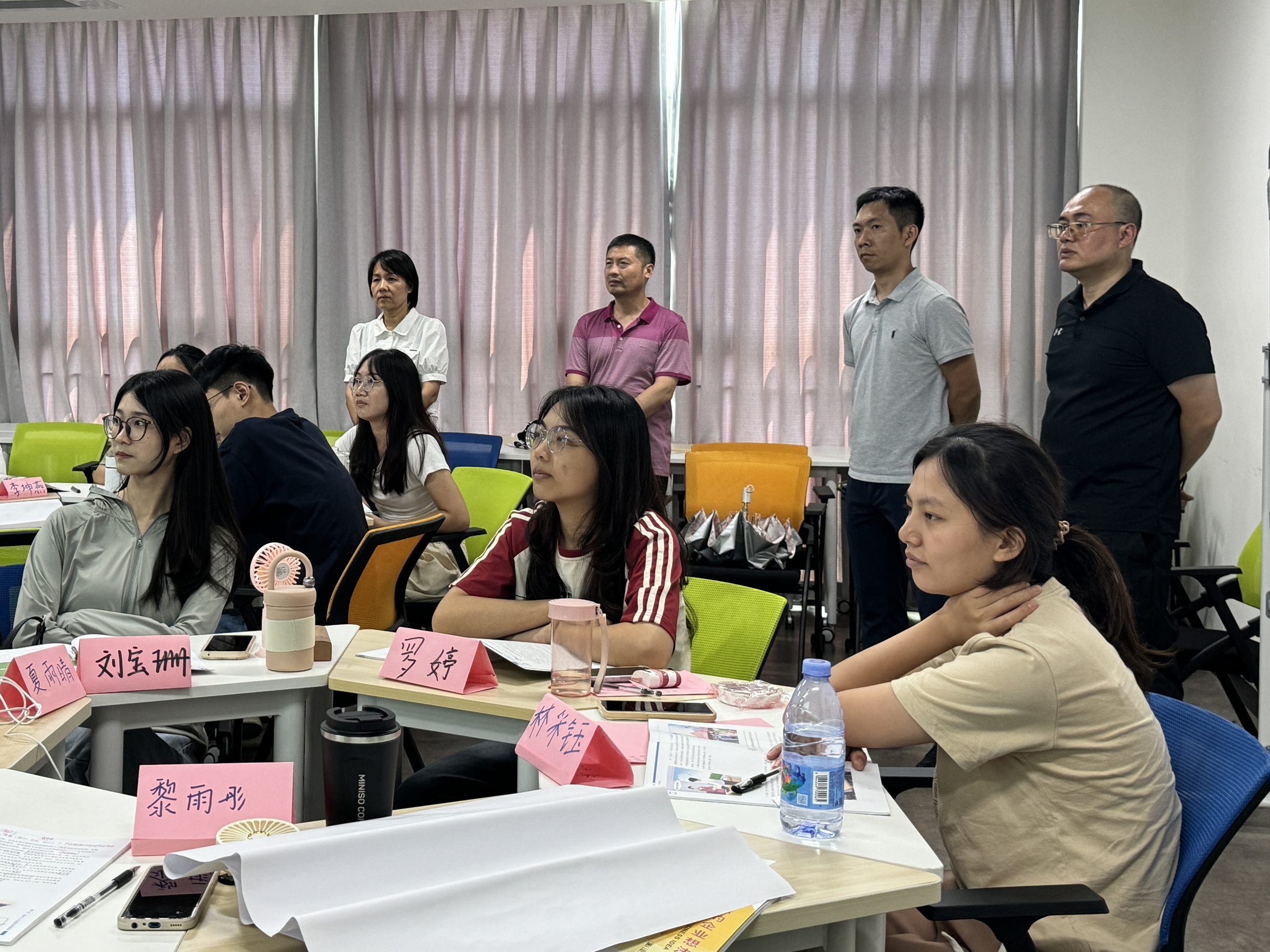 广州市人社局调研华立学院SYB开展情况