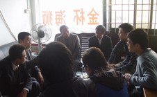 学院领导到管理学部学生实习单位巡查校外教学工作