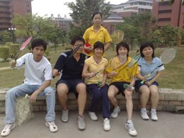 广东工业大学华立学院羽毛球赛
