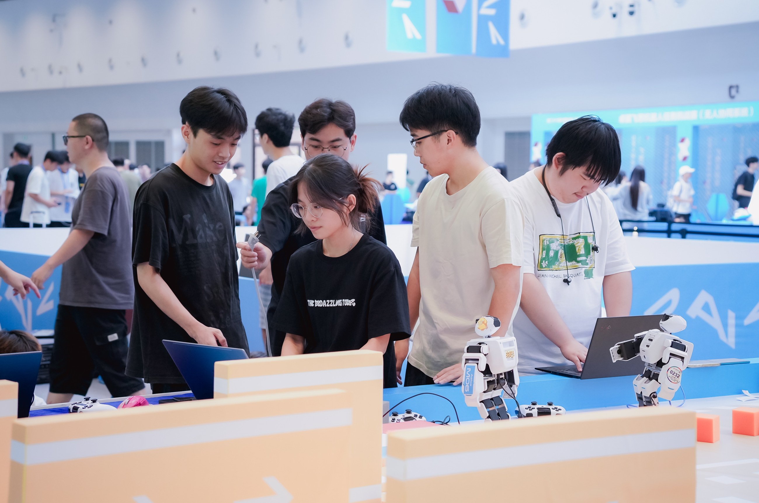 第二十六届中国机器人及人工智能大赛总决赛比赛现场