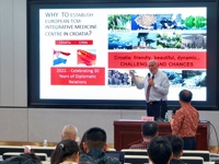 克罗地亚共和国克前副总理、驻华大使司马安·希莫尼奇教授莅临广州华立学院江门校区全英语讲学