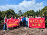 植此青绿，志愿同行：健康与护理学院与药学院联合开展立体种植实践活动