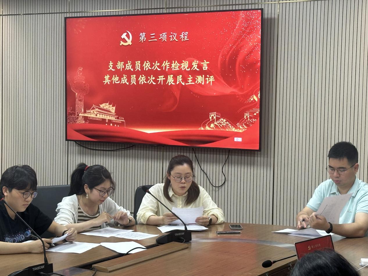 吴瑶同志检视发言