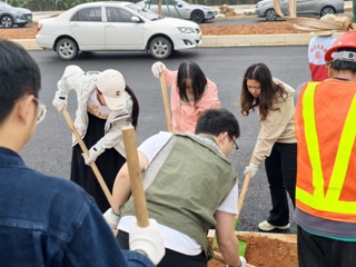 “贡献力量、奉献绿色”义务植树主题党日活动