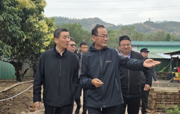 省教育厅领导实地考察“四维一体”乡村振兴项目成效