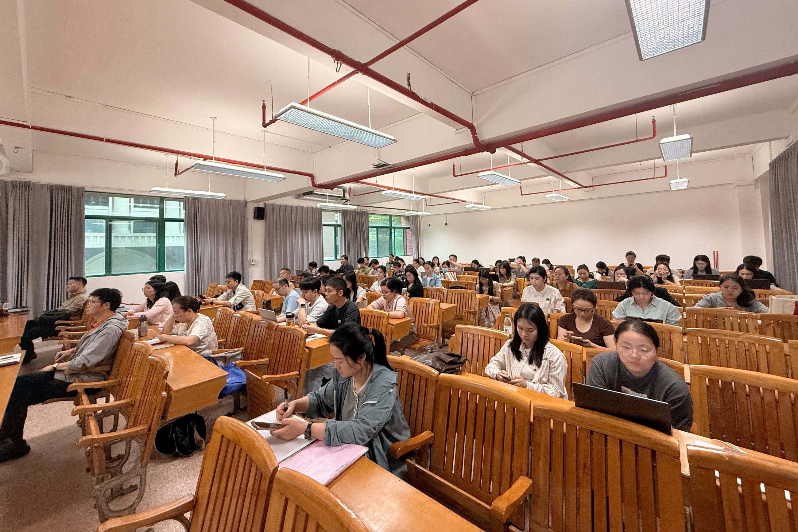 辅导会现场