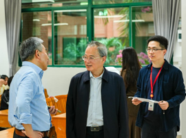 新学期开课首日 校领导深入教学一线巡查课堂