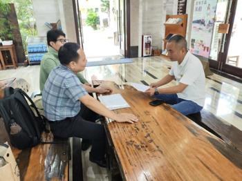 学院与那琴半岛海洋地质公园共建教学实习基地