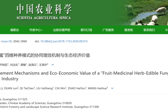我校科研成果荣登《中国农业科学》，荔枝林里“种”出绿色致富链
