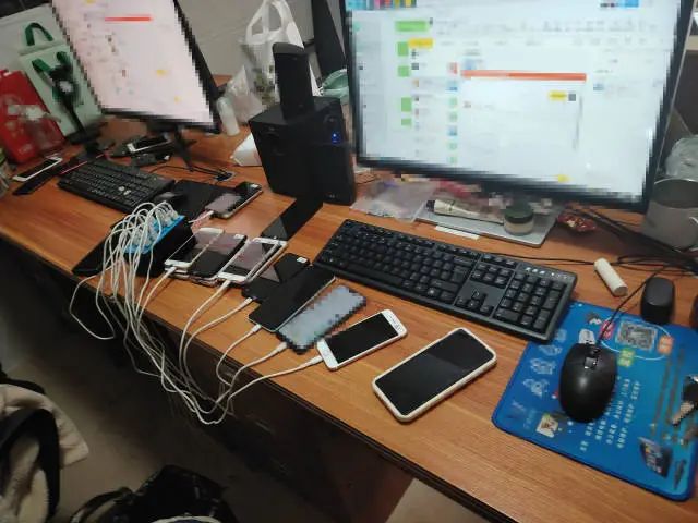 天河黑客案抓捕现场。