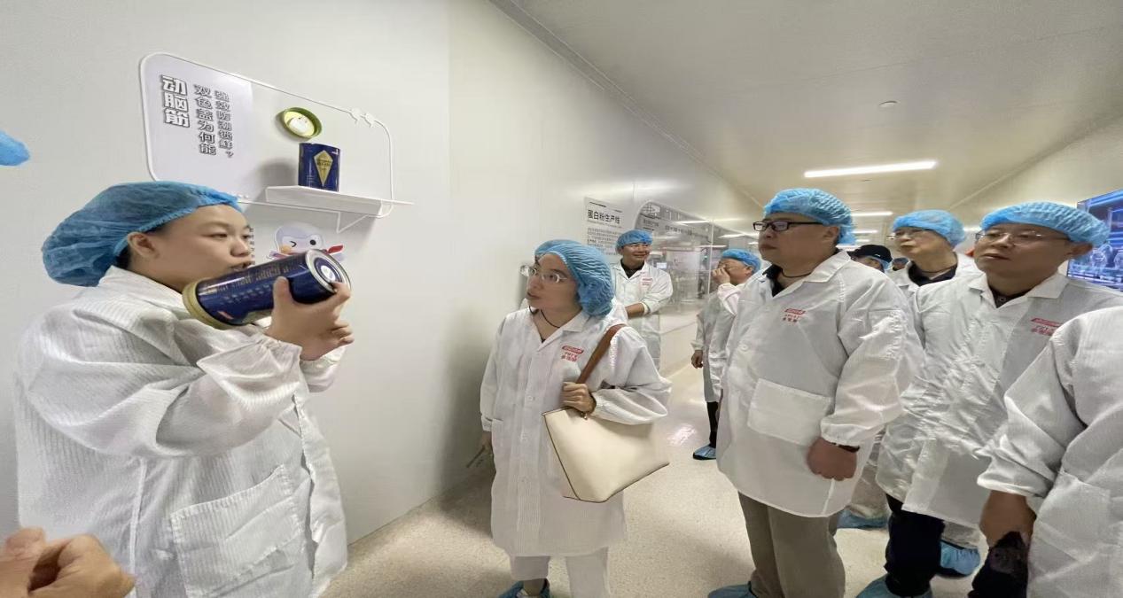 汤臣倍健参观有解说