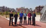 体育学院院长苏斌教授带领专家深入江门校区开展调研工作