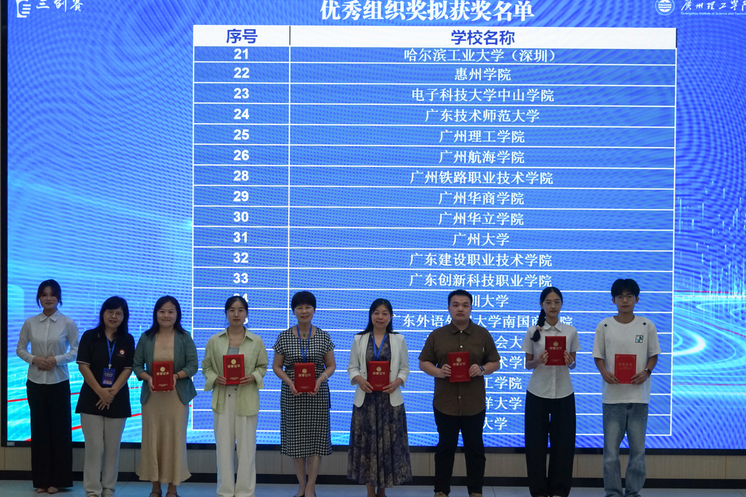 图六:优秀组织奖图